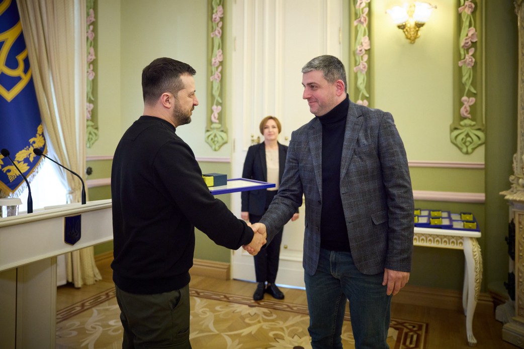 Президент України нагородив волонтерів із Полтавщини відзнаками «Золоте серце»
